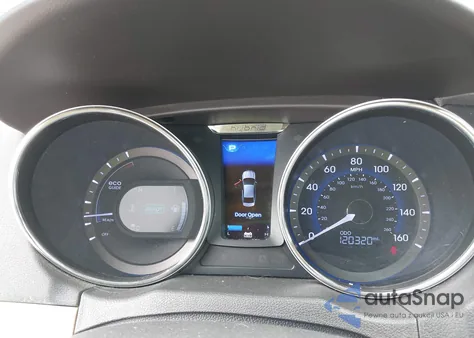 2012 Hyundai Sonata Hybrid from USA, damaged, VIN KMHEC4A41CA054827